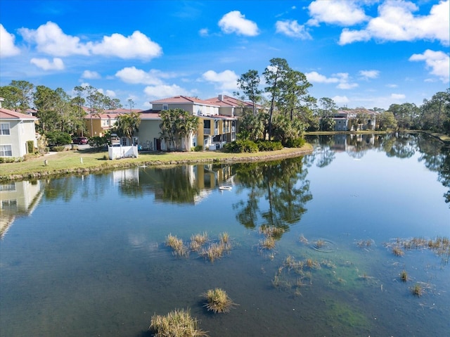 property view of water