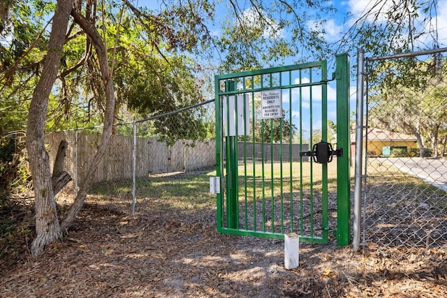 view of gate