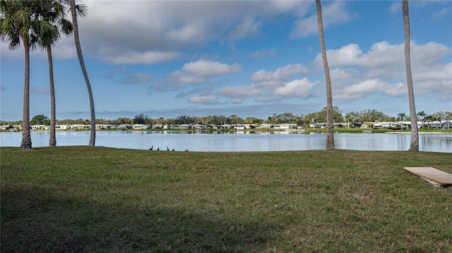 property view of water