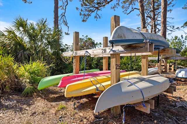 view of jungle gym