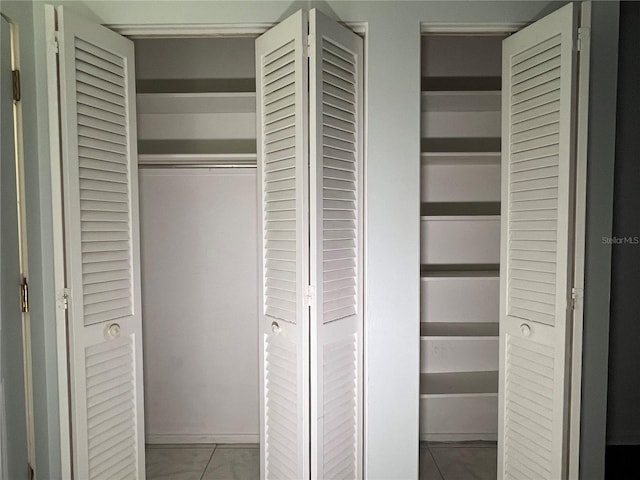 view of closet