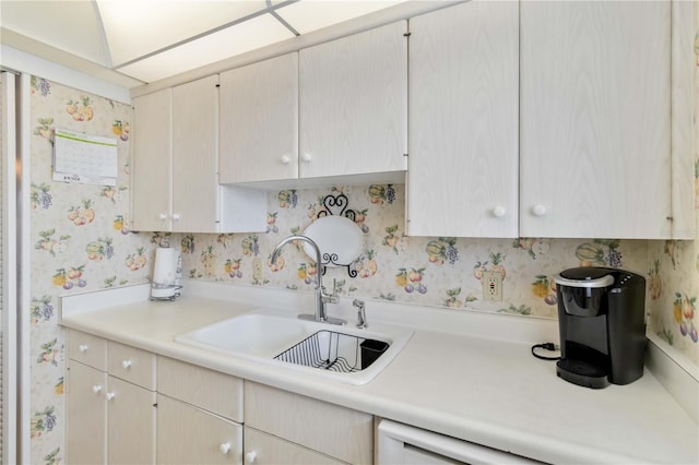 kitchen featuring sink