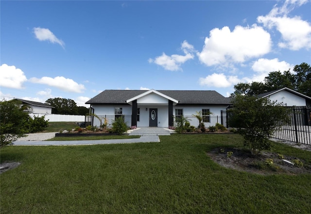 9716 28th St E, Parrish, FL 34219 - ranch-style house with covered porch and stucco siding