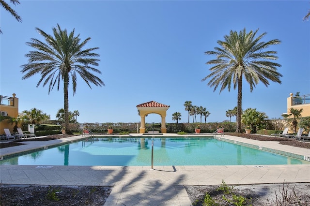 view of swimming pool