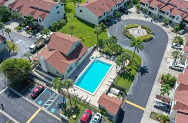 625 Duchess Blvd, Dunedin, FL 34698 - drone / aerial view of a pool
