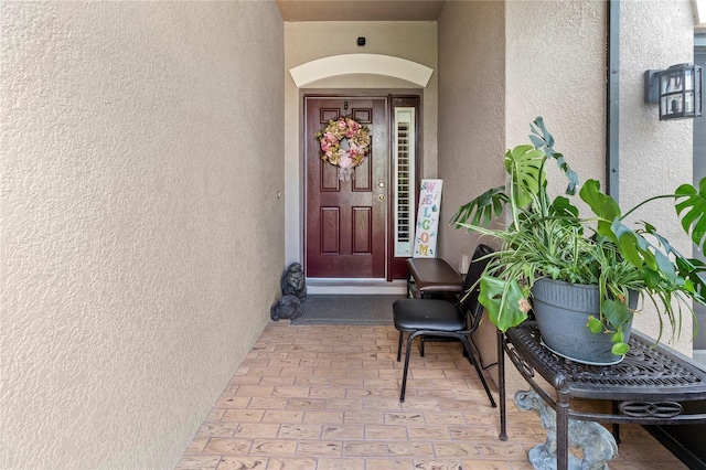 view of entrance to property