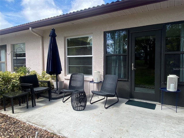 view of patio