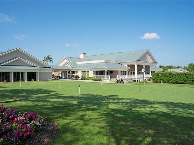 view of back of house