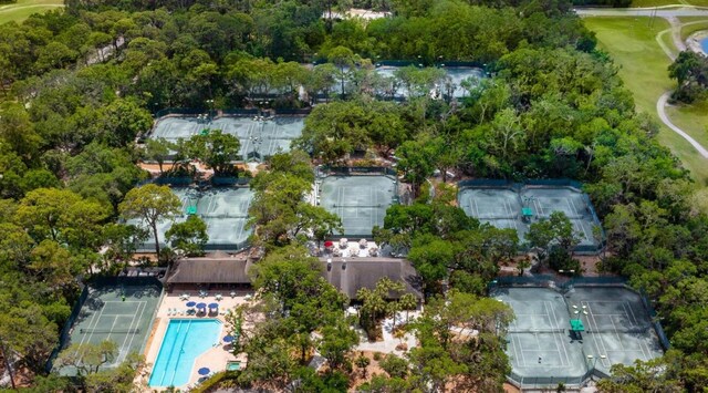 4060 Penshurst Park, Sarasota, FL 34235 - bird's eye view featuring golf course view