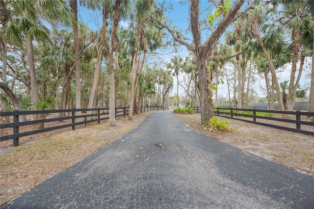 view of road