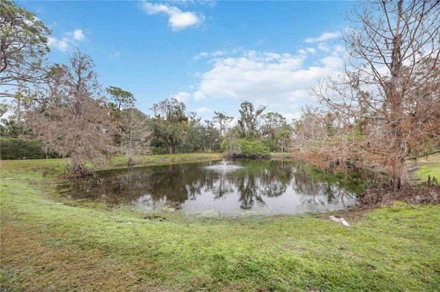 property view of water