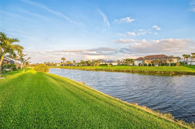 property view of water