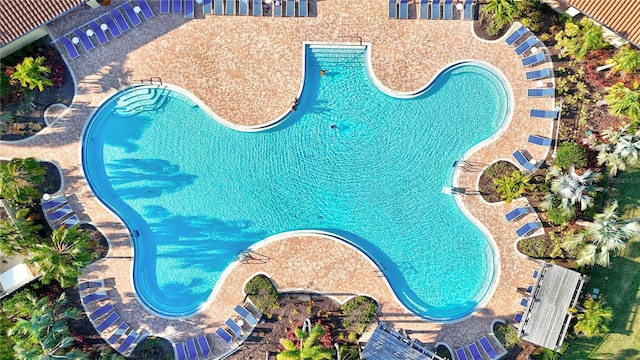 view of pool