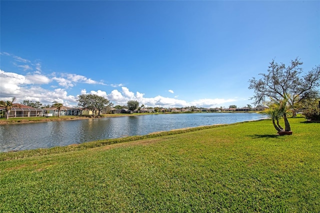 property view of water