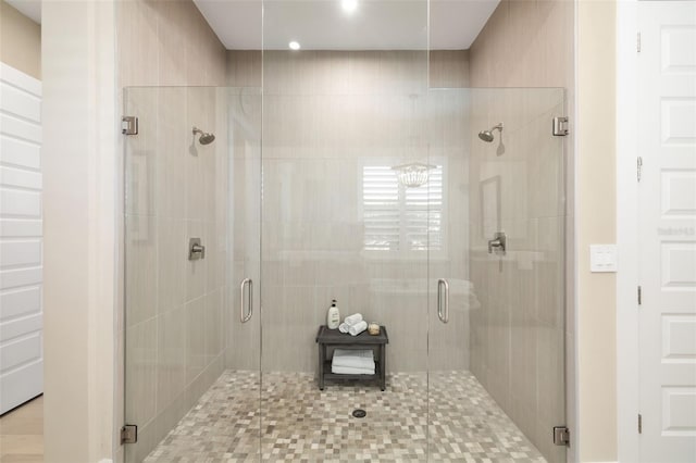 full bath featuring a stall shower