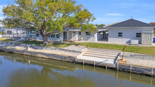 1950 Fairview Dr, Englewood, FL 34223 - view of dock with a water view