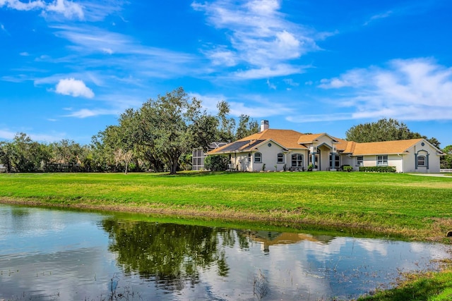 property view of water