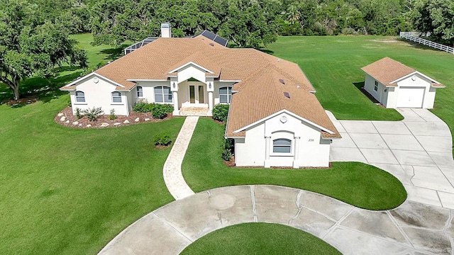5750 Saddle Oak Trl, Sarasota, FL 34241 - view from above of property