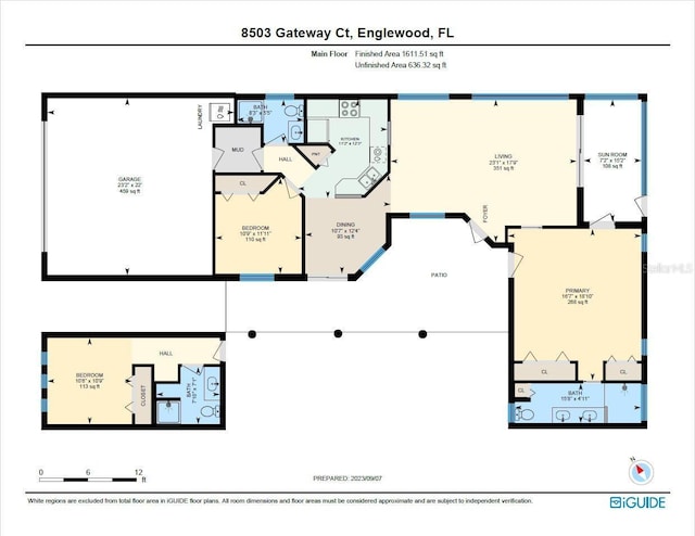 8503 Gateway Ct, Englewood, FL 34224 - property floor plan