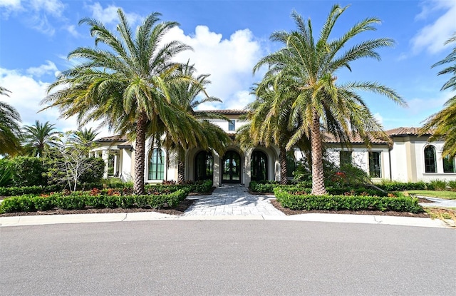 552 Bocelli Dr, North Venice, FL 34275 - view of front of property featuring stucco siding and french doors