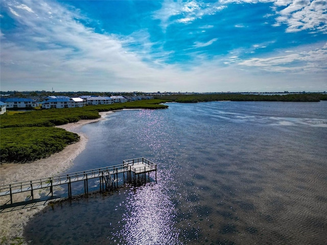 property view of water