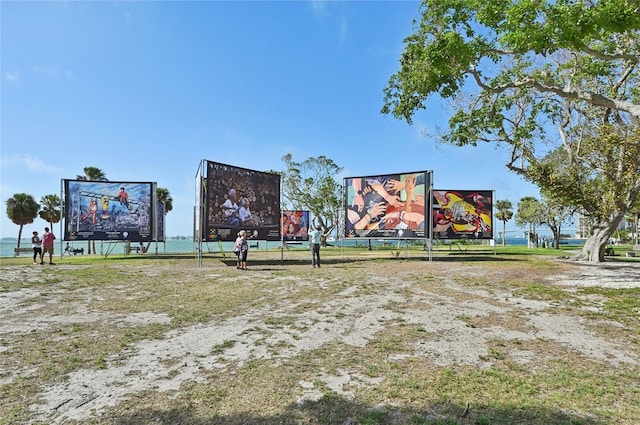 view of community with community basketball court