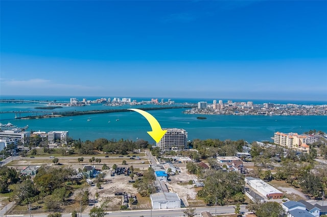500 N Osceola Ave Unit 203, Clearwater, FL 33755 - view of urban area featuring a large body of water and a notable bridge