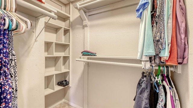 view of spacious closet