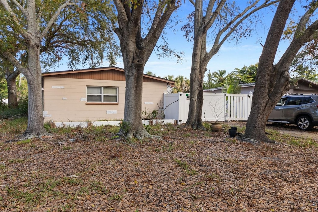 view of side of property