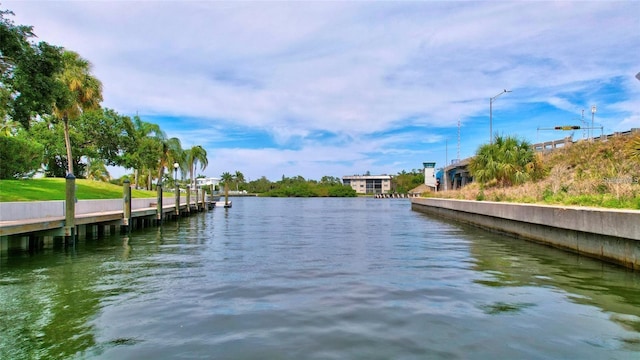 6415 Midnight Pass Rd Unit 211, Sarasota, FL 34242 - dock featuring a water view