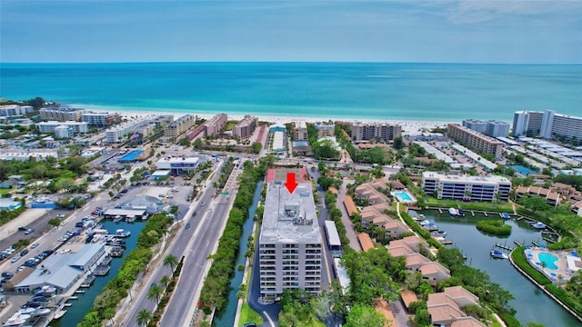 6415 Midnight Pass Rd Unit 211, Sarasota, FL 34242 - view of property location with a nearby body of water and nearby urban area