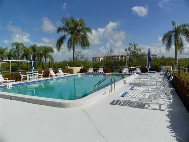 community pool featuring a patio