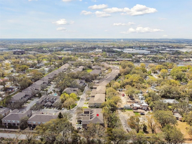 birds eye view of property featuring a residential view