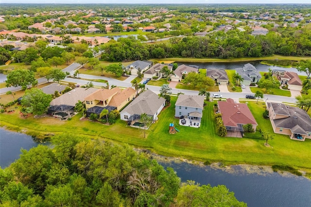 12211 Lavender Loop, Bradenton, FL 34212 - aerial perspective of suburban area with a nearby body of water