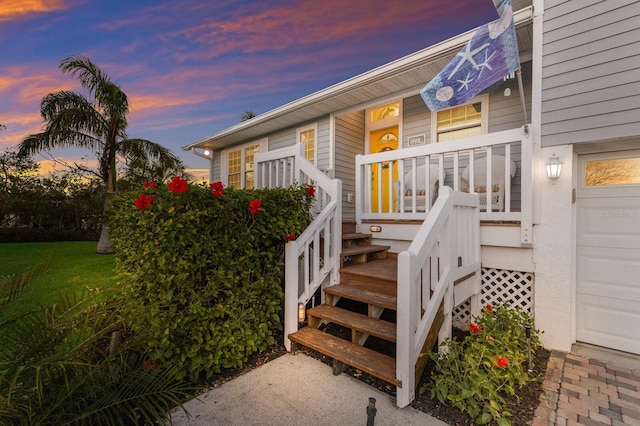 1528 43rd Avenue Dr W, Palmetto, FL 34221 - property entrance with a porch