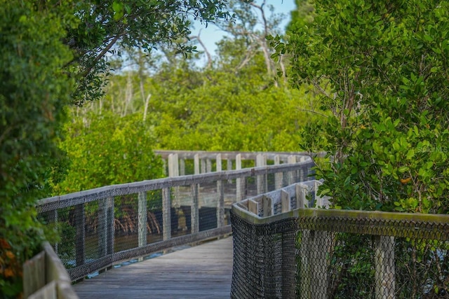 1528 43rd Avenue Dr W, Palmetto, FL 34221 - view of wooden terrace