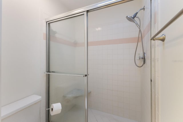 1528 43rd Avenue Dr W, Palmetto, FL 34221 - full bath featuring toilet and a shower stall