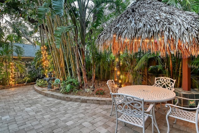 view of patio / terrace with outdoor dining space