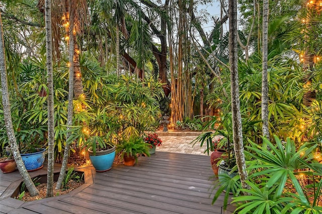 view of deck