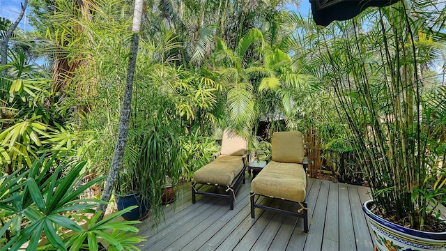 view of deck