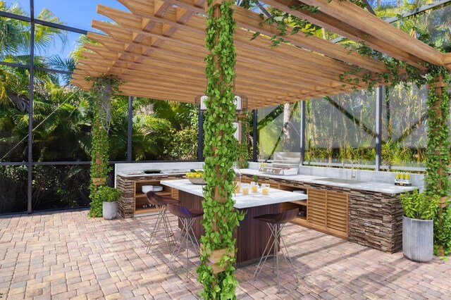 7024 Brier Creek Ct, Lakewood Ranch, FL 34202 - view of patio