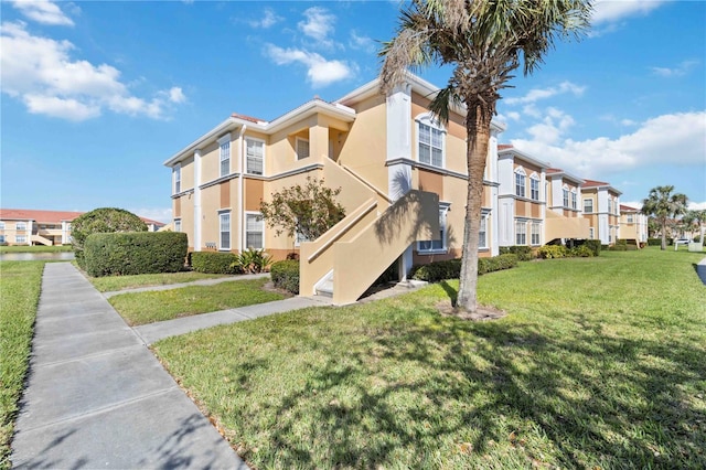 view of property with a residential view