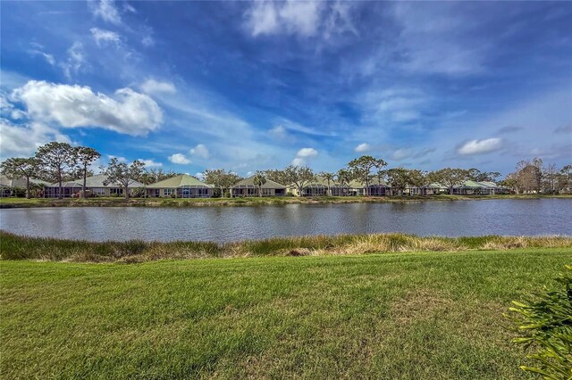 water view featuring a residential view