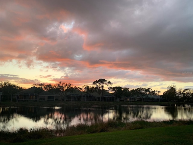 property view of water