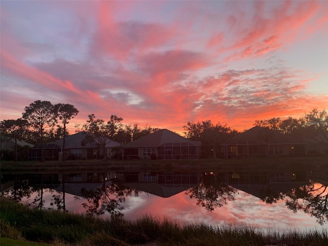 property view of water