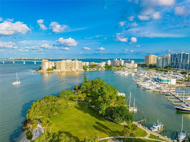 526 Bird Key Dr, Sarasota, FL 34236 - view of urban area with a nearby body of water