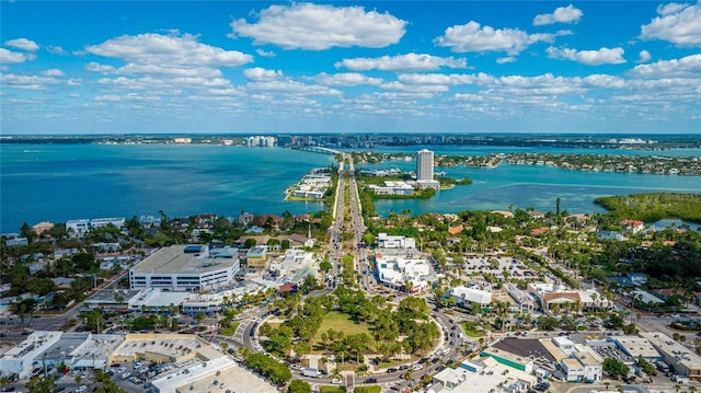 526 Bird Key Dr, Sarasota, FL 34236 - aerial view of a nearby body of water