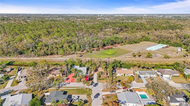 drone / aerial view featuring a residential view