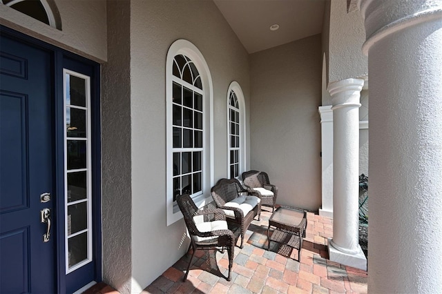 view of patio / terrace featuring a porch