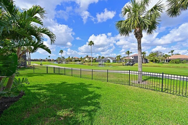 10509 Winding Stream Way, Bradenton, FL 34212 - view of yard with a residential view and a water view